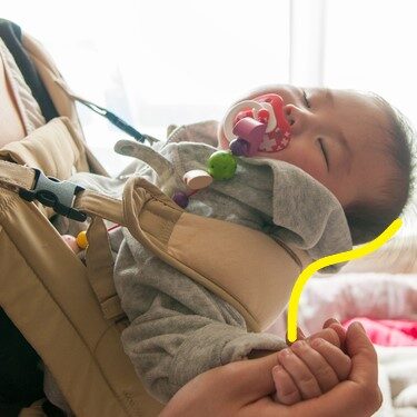 赤ちゃんの姿勢